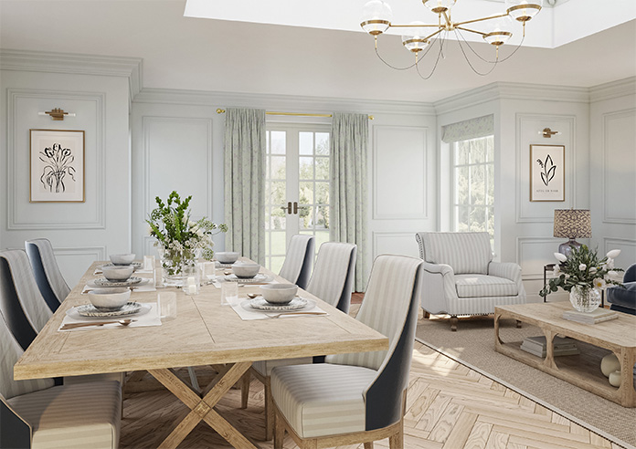 Summerby, Mint - Made to Measure Curtains - Image 8